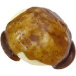 Slime Black Pepper Cheese Mashed Potato Sensory Squeeze Toy: Bubble Foam Edition with 1:1 Food Imitation