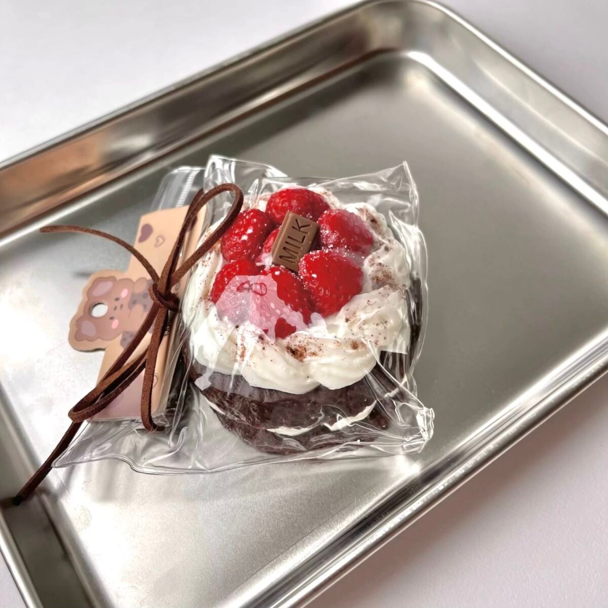 Chocolate Raspberry Tart Cake Squishy - 图片 1