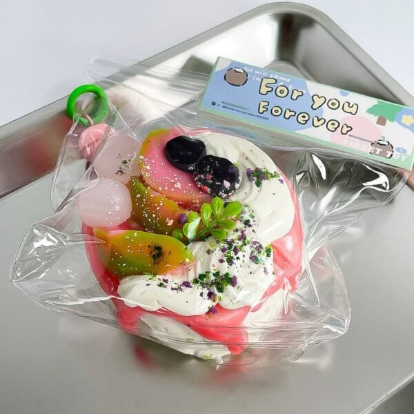 Guava Frosted Cake Squishy